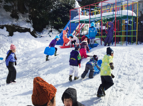 雪あそび