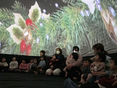 クリスマスプラネタリウム